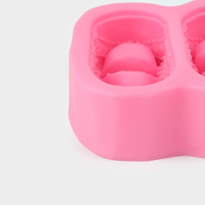 Молд Доляна «Башмачки», силикон, 7×6,5 см, цвет МИКС Молд Доляна «Башмачки», силикон, 7×6,5 см, цвет МИКС