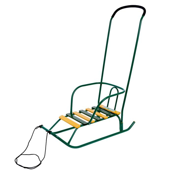 Санки «Ветерок 2», цвет зелёный Санки «Ветерок 2», цвет зелёный