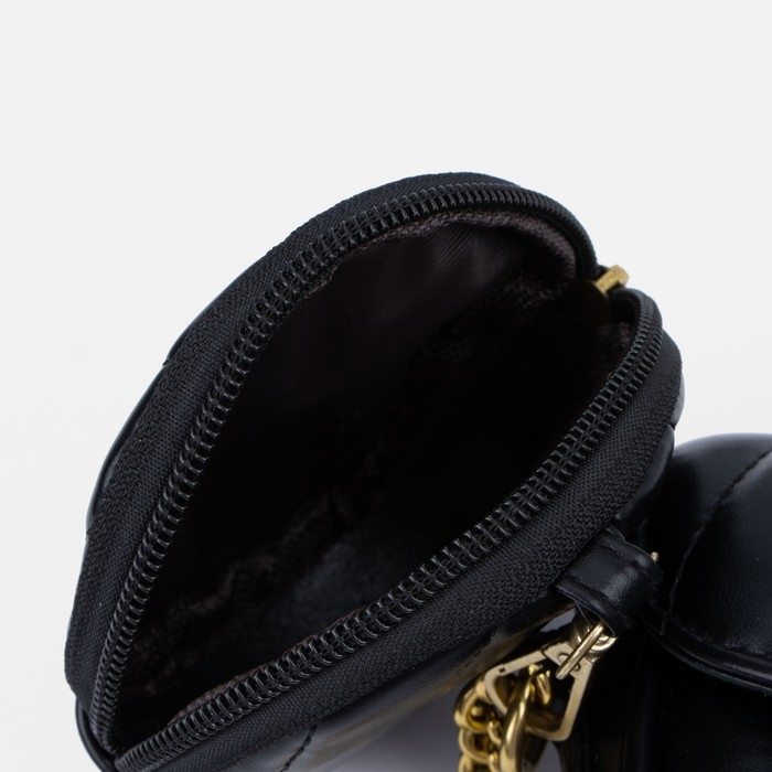 Сумка-мессенджер на клапане, цвет чёрный Сумка-мессенджер на клапане, цвет чёрный