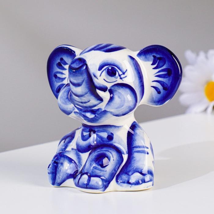 Сувенир Сувенир "Слон Лёша", гжель