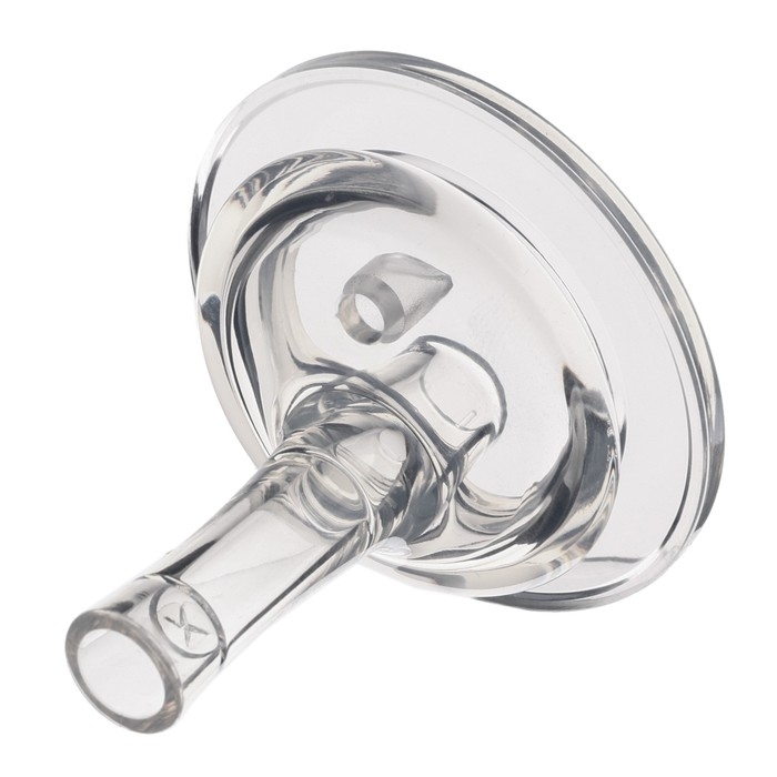 Соска для поильника, мягкая трубочка, от 9 мес., антиколиковая, широкое горло Ø50 мм.,  быстрый поток