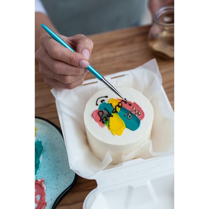 Набор кондитерских кисточек для декорирования KONFINETTA, 3 шт Набор кондитерских кисточек для декорирования KONFINETTA, 3 шт