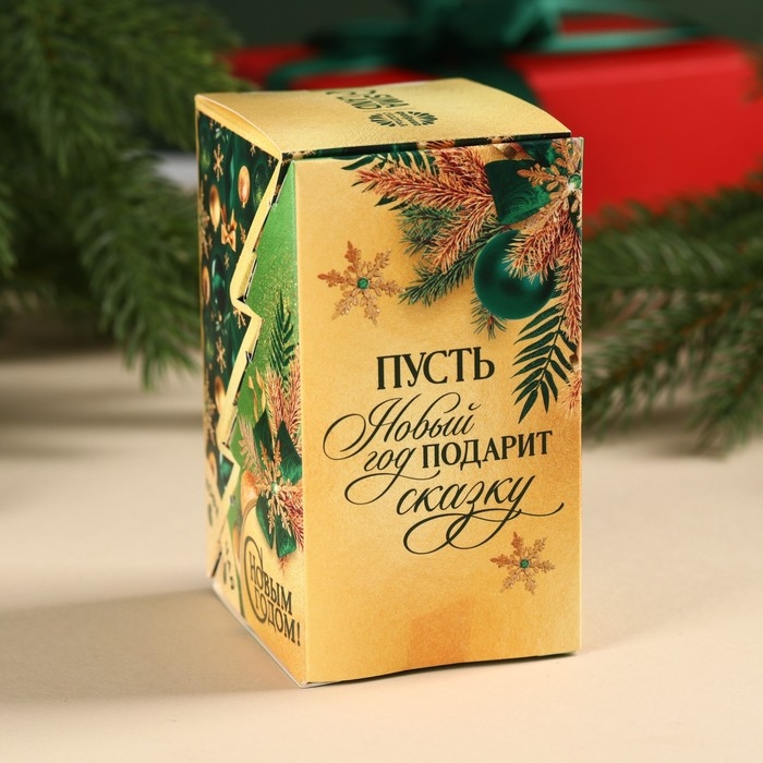 Подарочный набор новогодний «Новый год подарит сказку»: чай, кофе Подарочный набор новогодний «Новый год подарит сказку»: чай, кофе