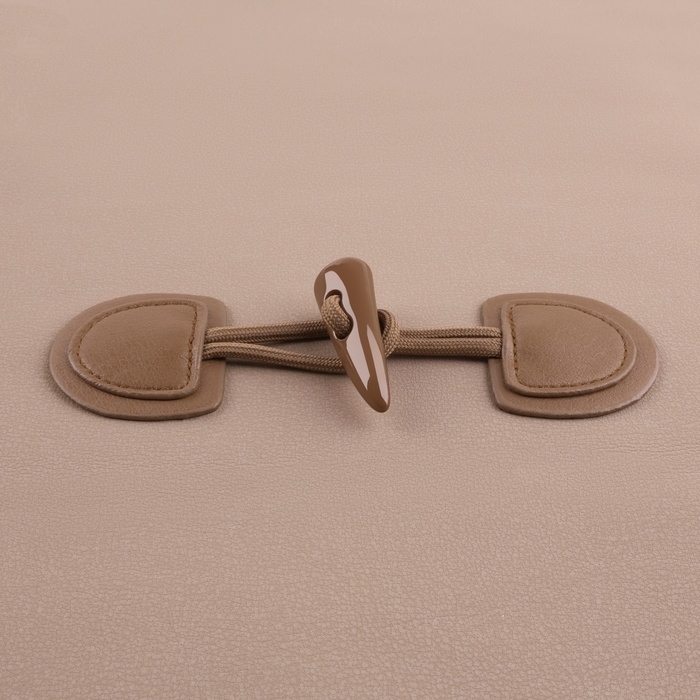 Застёжка-клевант 16 × 5 см, 2 шт, цвет капучино Застёжка-клевант 16 × 5 см, 2 шт, цвет капучино