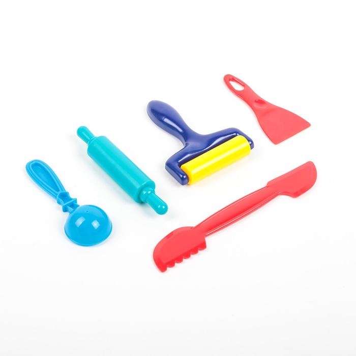 Набор инструментов для лепки, 5 штук Набор инструментов для лепки, 5 штук