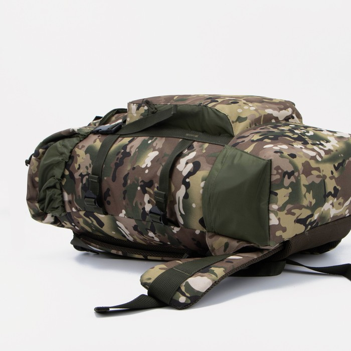 Рюкзак туристический, 50 л, отдел на молнии, 3 наружных кармана, Huntsman, цвет камуфляж Рюкзак туристический, 50 л, отдел на молнии, 3 наружных кармана, Huntsman, цвет камуфляж