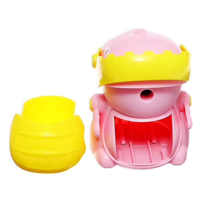 Точилка механическая с контейнером Точилка механическая с контейнером "Дракон" розовый