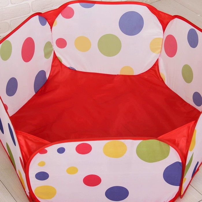 Манеж-сухой бассейн для шариков  Манеж-сухой бассейн для шариков "Шарики", размер:100 см, h=37 см