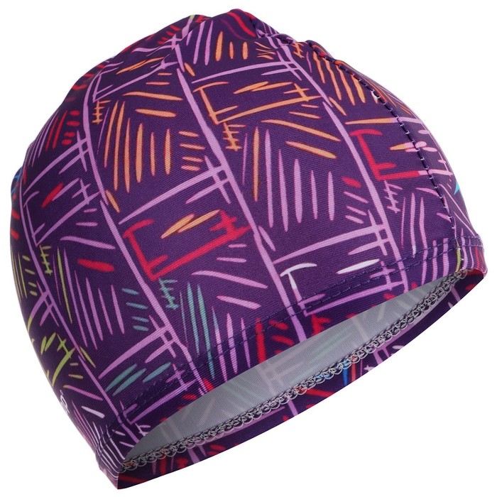 Шапочка для плавания детская ONLYTOP LINE, тканевая, обхват 46-50 см Шапочка для плавания детская ONLYTOP LINE, тканевая, обхват 46-50 см