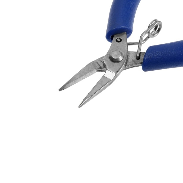 Длинногубцы для электроники, ТУНДРА mini, нерж. сталь, противоскользящие рукоятки, 90 мм Длинногубцы для электроники, ТУНДРА mini, нерж. сталь, противоскользящие рукоятки, 90 мм