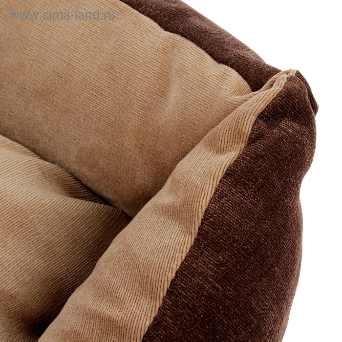 Лежанка со съемным чехлом, мебельная ткань, поролон, 45 х 35 х 13 см Лежанка со съемным чехлом, мебельная ткань, поролон, 45 х 35 х 13 см