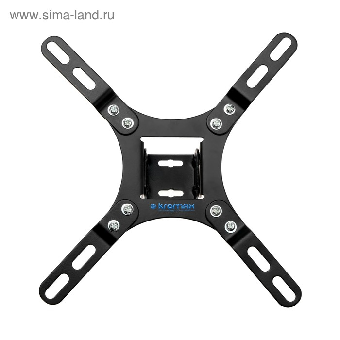 Кронштейн Kromax VEGA-8, для ТВ, наклонный, 15-42 Кронштейн Kromax VEGA-8, для ТВ, наклонный, 15-42", 30 мм от стены, черный