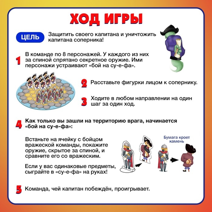 Настольная игра «Бой на су-е-фа», 2-4 игрока, 8+ Настольная игра «Бой на су-е-фа», 2-4 игрока, 8+