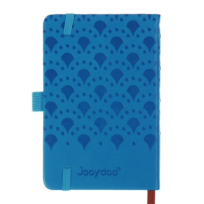 Ежедневник недатированный, формат А6, 100 листов, в клетку, обложка кожзам, на резинке, синий Ежедневник недатированный, формат А6, 100 листов, в клетку, обложка кожзам, на резинке, синий