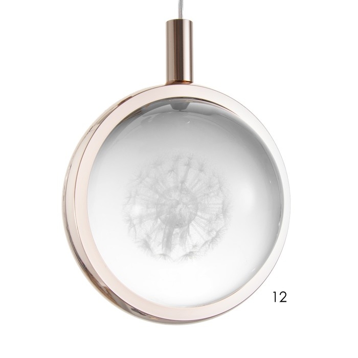 Светильник "Одуванчик" LED 7Вт 4000Кзолото 11х10х11-110см BayerLux