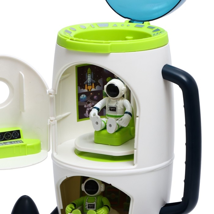 Игровой набор «Исследование космоса», 3в1: шаттл, луноход, ракета Игровой набор «Исследование космоса», 3в1: шаттл, луноход, ракета