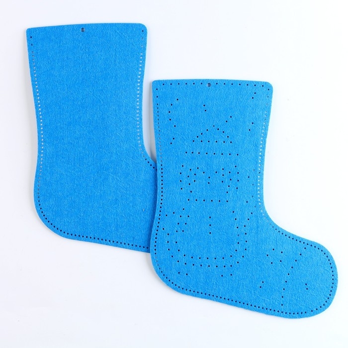 Новогондний набор для шитья. Носок из фетра «Новый год! Пингвиненок», 18 х 27 см Новогондний набор для шитья. Носок из фетра «Новый год! Пингвиненок», 18 х 27 см