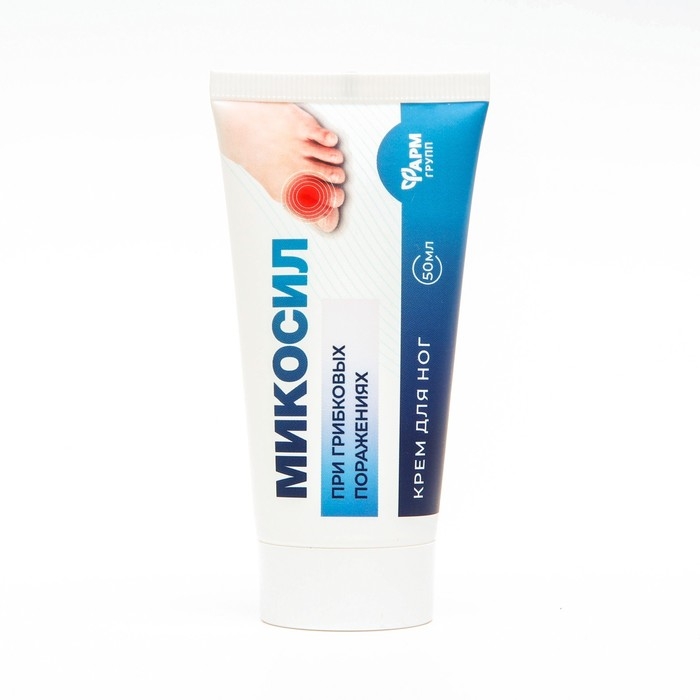 Микосил крем для ног от грибка, 50 мл Микосил крем для ног от грибка, 50 мл