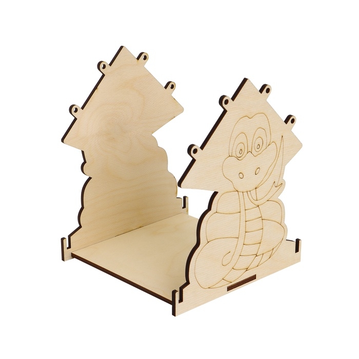 Кормушка из дерева своими руками, «Символ года Змей», 18 × 16 × 15 см, МИКС, Greengo Кормушка из дерева своими руками, «Символ года Змей», 18 × 16 × 15 см, МИКС, Greengo