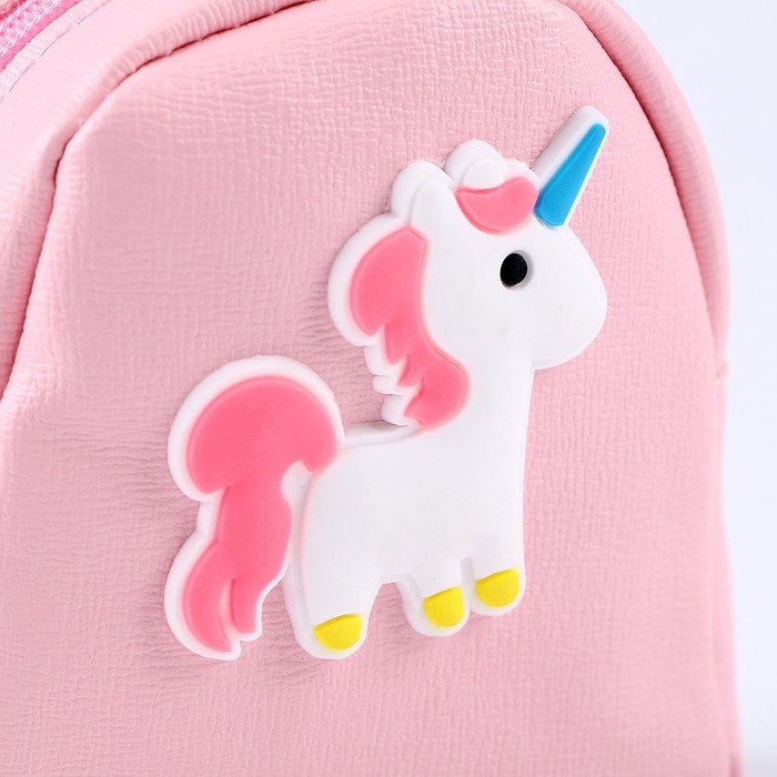 Сумка для куклы «Единорог», цвет розовый Сумка для куклы «Единорог», цвет розовый