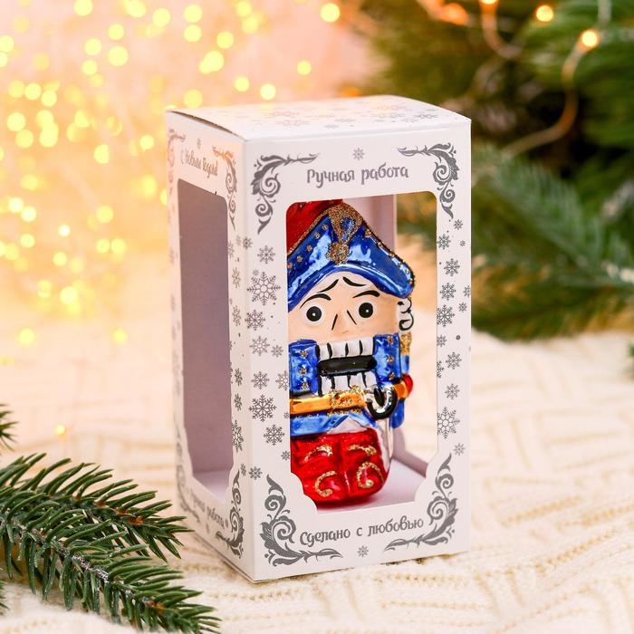 Ёлочное украшение Ёлочное украшение "Щелкунчик сказочный" h-9 см, микс