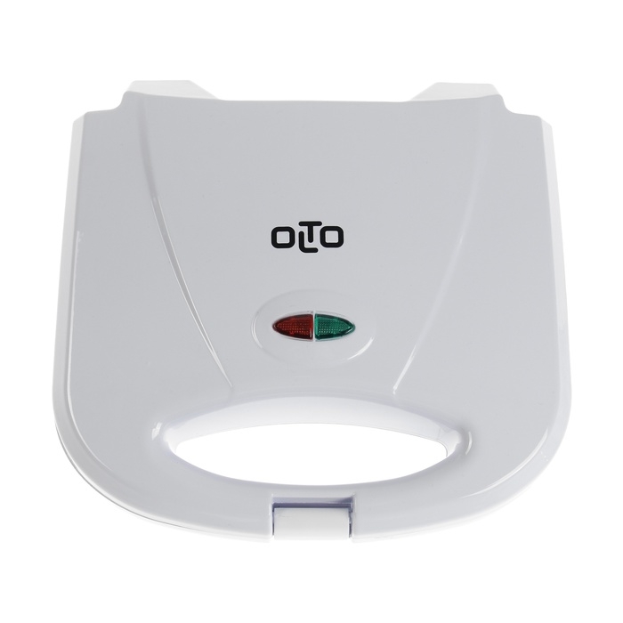 Вафельница электрическая OLTO WA-2017, 750 Вт, орешки, антипригарное покрытие, белая