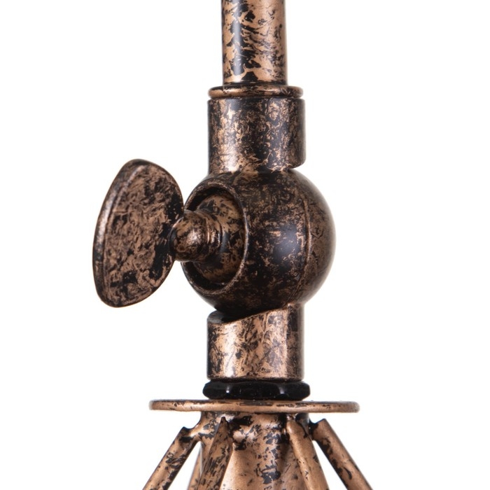 Бра "Блум" 1х40Вт E27 черный-золото 25x20x25 см.