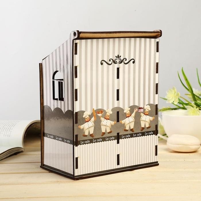 Чайный домик двойной Чайный домик двойной "Поварята" 20х9,5х15,5 см