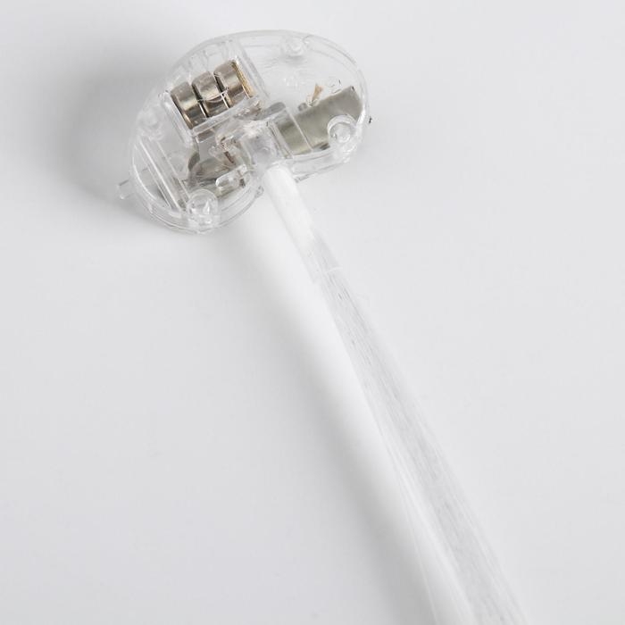 Прядь для волос на заколке, светящиеся, 40 см Прядь для волос на заколке, светящиеся, 40 см