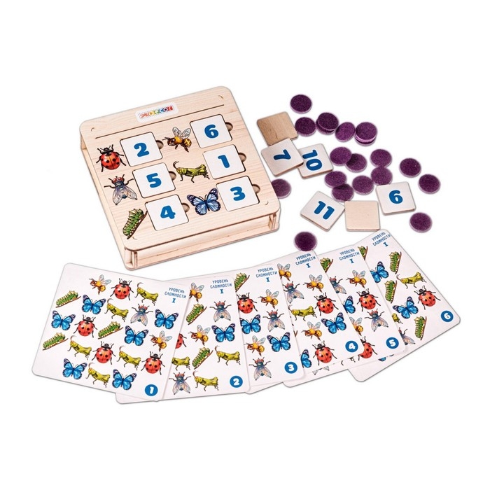 Обучающая игра «Математическая шкатулка. Насекомые»