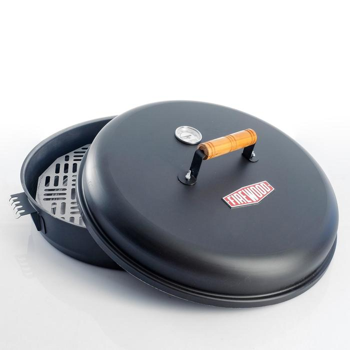 Коптильня круглая Коптильня круглая "FIREWOOD" большая, 45*15 см