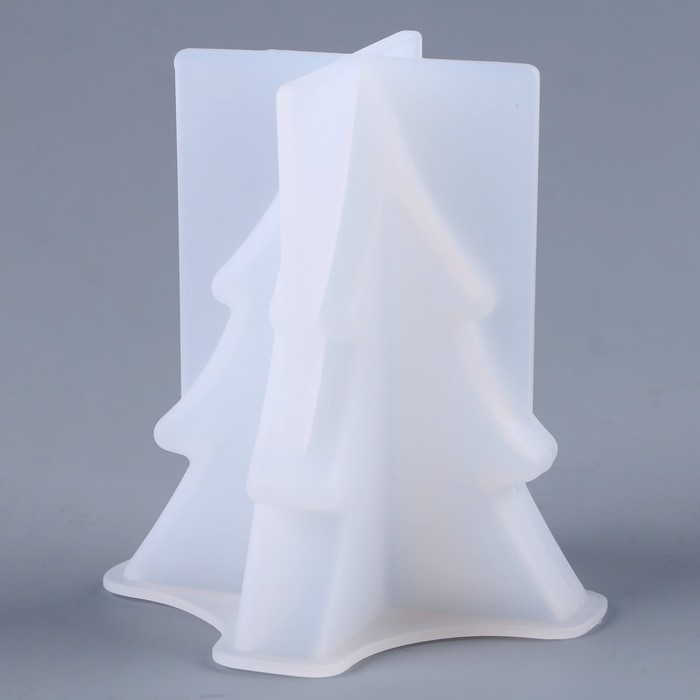 Силиконовая форма для эпоксидной смолы «Маленькая ёлочка», для свечей, 7,7 × 8,3 × 8,3 см Силиконовая форма для эпоксидной смолы «Маленькая ёлочка», для свечей, 7,7 × 8,3 × 8,3 см