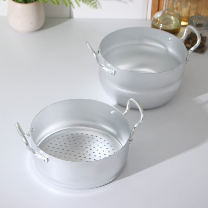 Кастрюля-пароварка, 2.5 л, 1 сетка Кастрюля-пароварка, 2.5 л, 1 сетка