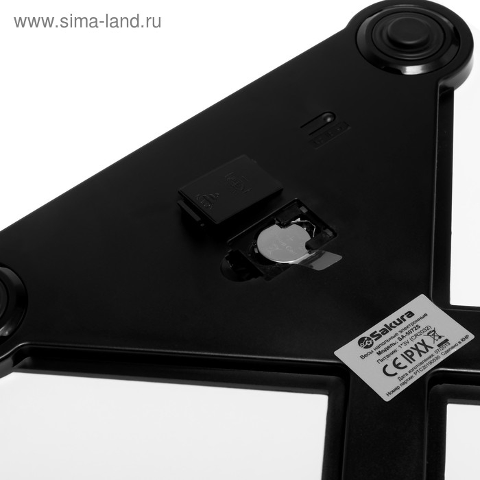 Весы напольные Sakura SA-5072S, электронные, до 180 кг, рисунок  Весы напольные Sakura SA-5072S, электронные, до 180 кг, рисунок "бамбук"