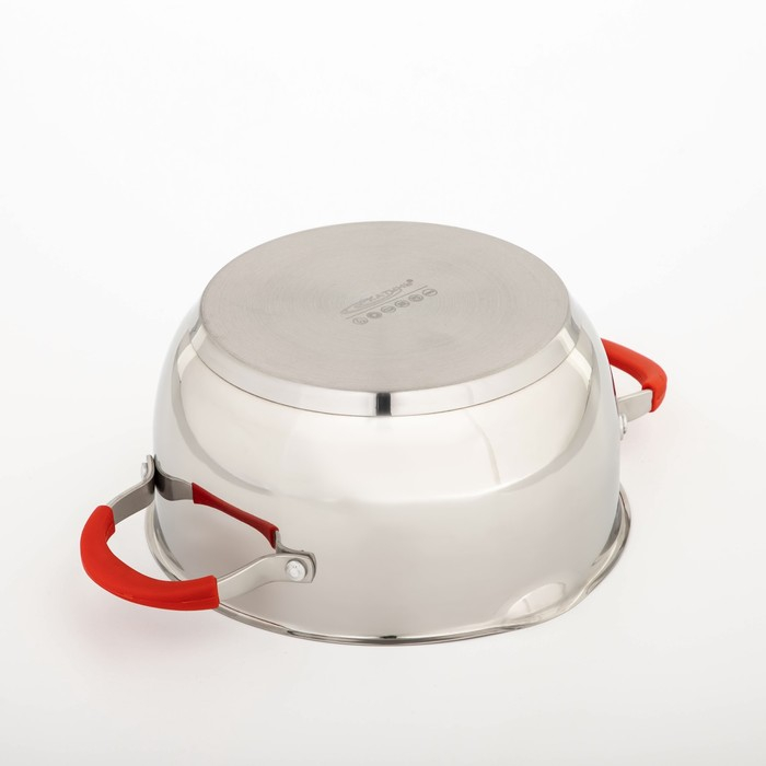 Кастрюля «Аврора», 4 л, d=22 см, капсульное дно, индукция Кастрюля «Аврора», 4 л, d=22 см, капсульное дно, индукция