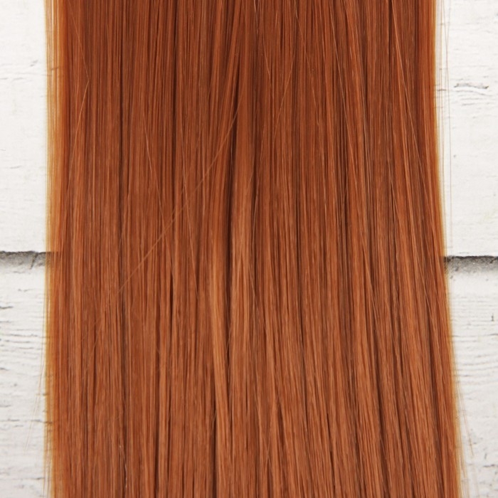 Волосы - тресс для кукол «Прямые» длина волос: 25 см, ширина:100 см, цвет № 30 Волосы - тресс для кукол «Прямые» длина волос: 25 см, ширина:100 см, цвет № 30