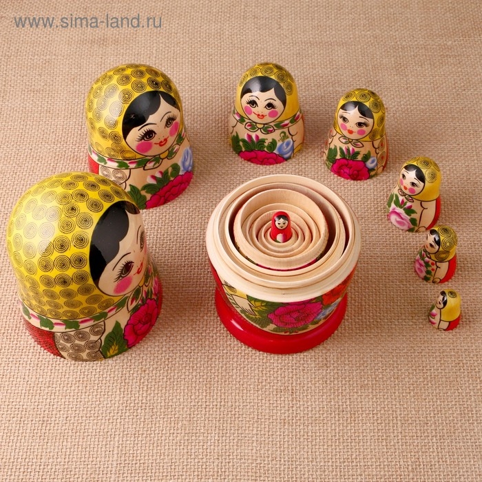 Матрёшка «Семёновская», 8 кукольная, высшая категория Матрёшка «Семёновская», 8 кукольная, высшая категория