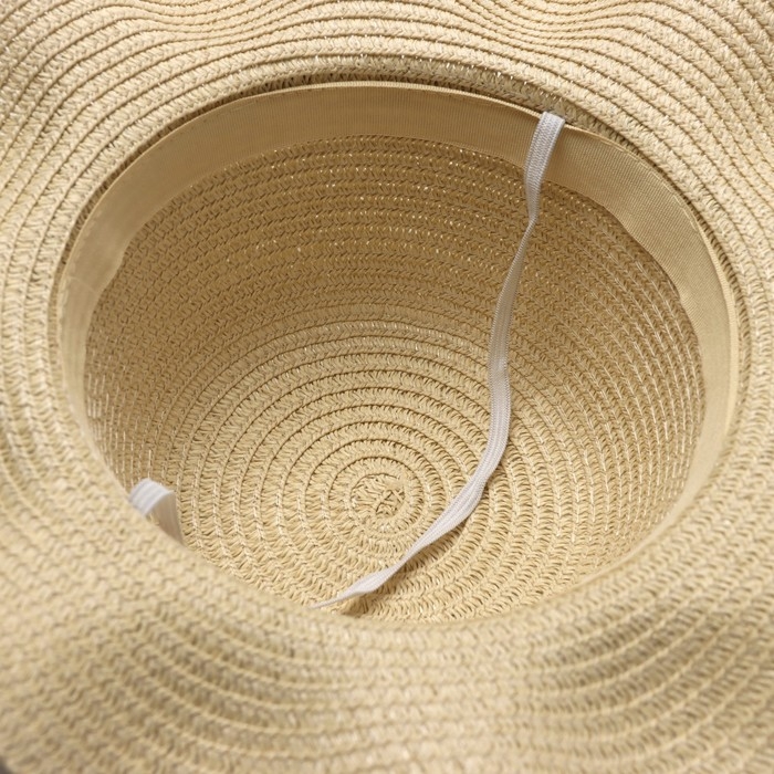Шляпа для девочки Шляпа для девочки "Лианна" MINAKU, р-р 52, цв.бежевый