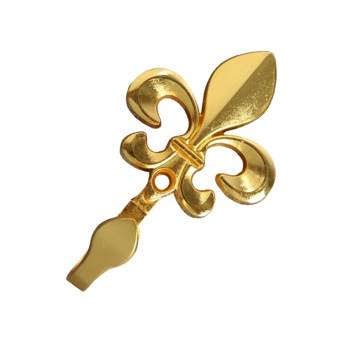 Крючок однорожковый для штор CAPPIO KC113, цвет золото, 2 шт Крючок однорожковый для штор CAPPIO KC113, цвет золото, 2 шт