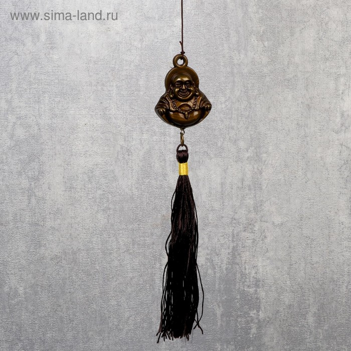 Музыка ветра металл Музыка ветра металл "Будда" 8 колокольчиков 60 см