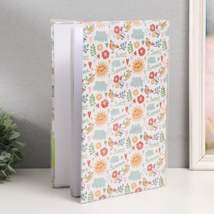 Фотоальбом на 300 фото 10х15 см Фотоальбом на 300 фото 10х15 см "Летнее настроение" бумажные листы 32х4,5х21 см