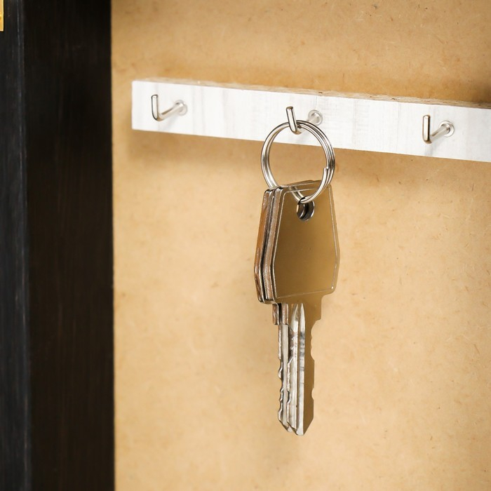 Ключница Ключница "Улочки Праги" венге 15х21