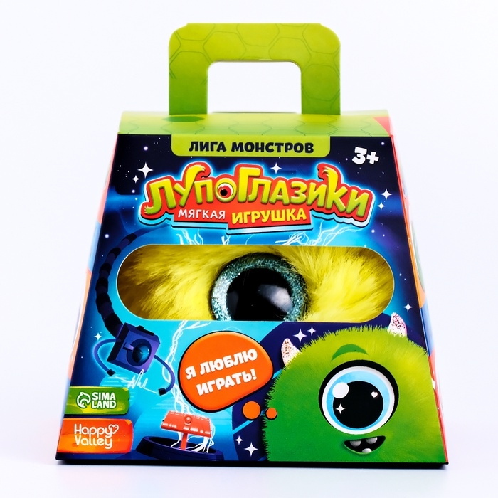 Мягкая игрушка «Лупоглазики. Лига монстров: Глазус», 11 см Мягкая игрушка «Лупоглазики. Лига монстров: Глазус», 11 см