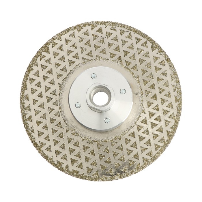 Диск алмазный для резки и шлифовки ТУНДРА, гальванический, сплошной, сухой рез, 125 мм, М14   993529 Диск алмазный для резки и шлифовки ТУНДРА, гальванический, сплошной, сухой рез, 125 мм, М14   993529