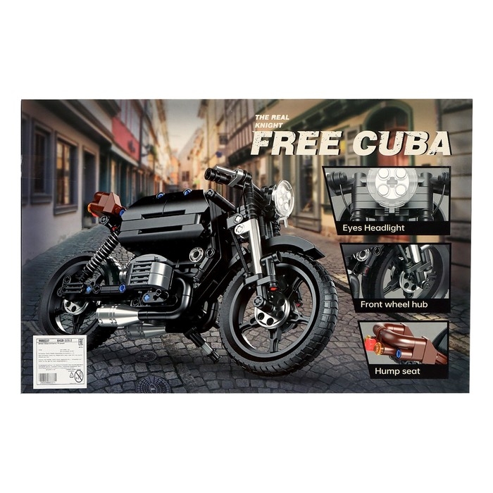 Конструктор Техно &laquo;Городской мотоцикл&raquo;, 395 деталей