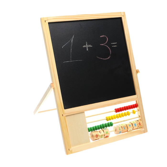 Доска магнитная двухсторонняя, на подставке, рабочее поле: 22 × 22 см Доска магнитная двухсторонняя, на подставке, рабочее поле: 22 × 22 см