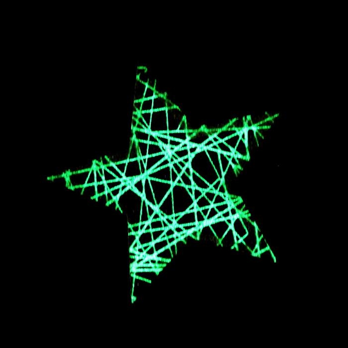 Новогодняя подвеска с подсветкой «Звезда» 8×8 см Новогодняя подвеска с подсветкой «Звезда» 8×8 см