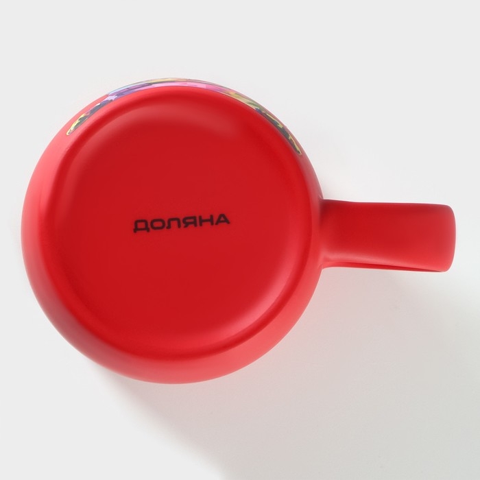 Кружка фарфоровая Доляна «Собачка», 350 мл Кружка фарфоровая Доляна «Собачка», 350 мл