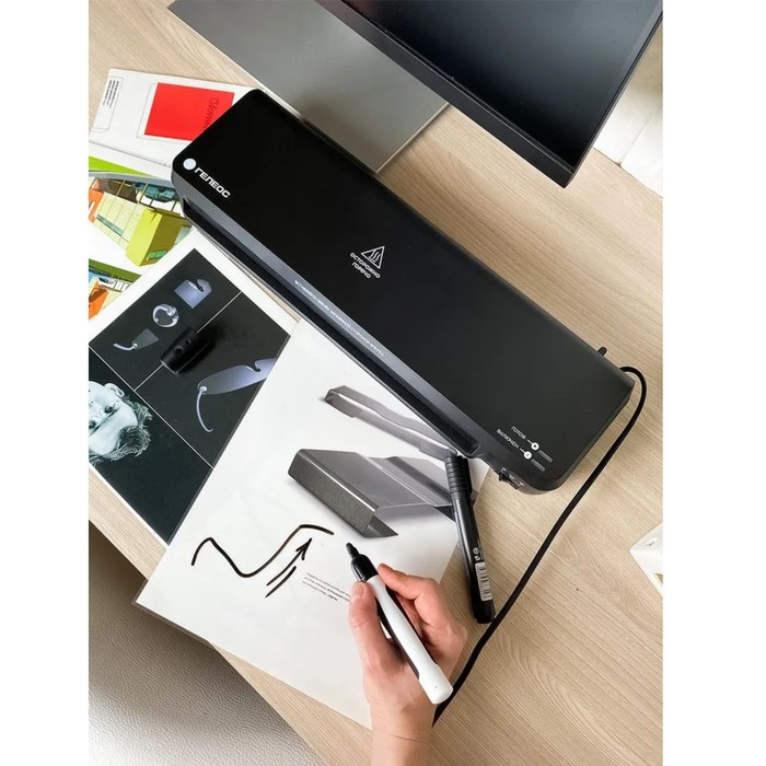 Ламинатор A3 75-150 мкм, 2 вала, скорость 30 см/мин, Гелеос  Ламинатор A3 75-150 мкм, 2 вала, скорость 30 см/мин, Гелеос "ЛМ A3-2R"