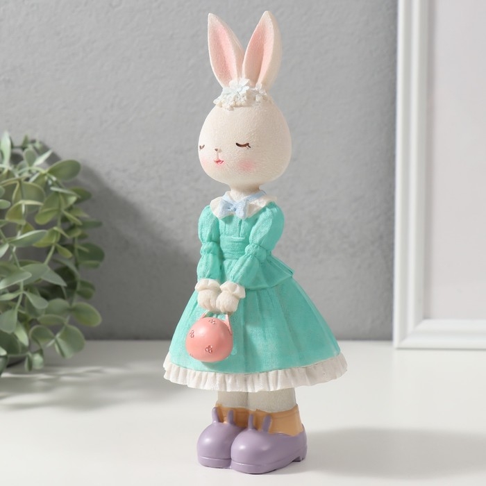 Сувенир полистоун Сувенир полистоун "Зайка в платье" МИКС 8,5х9,8х22 см